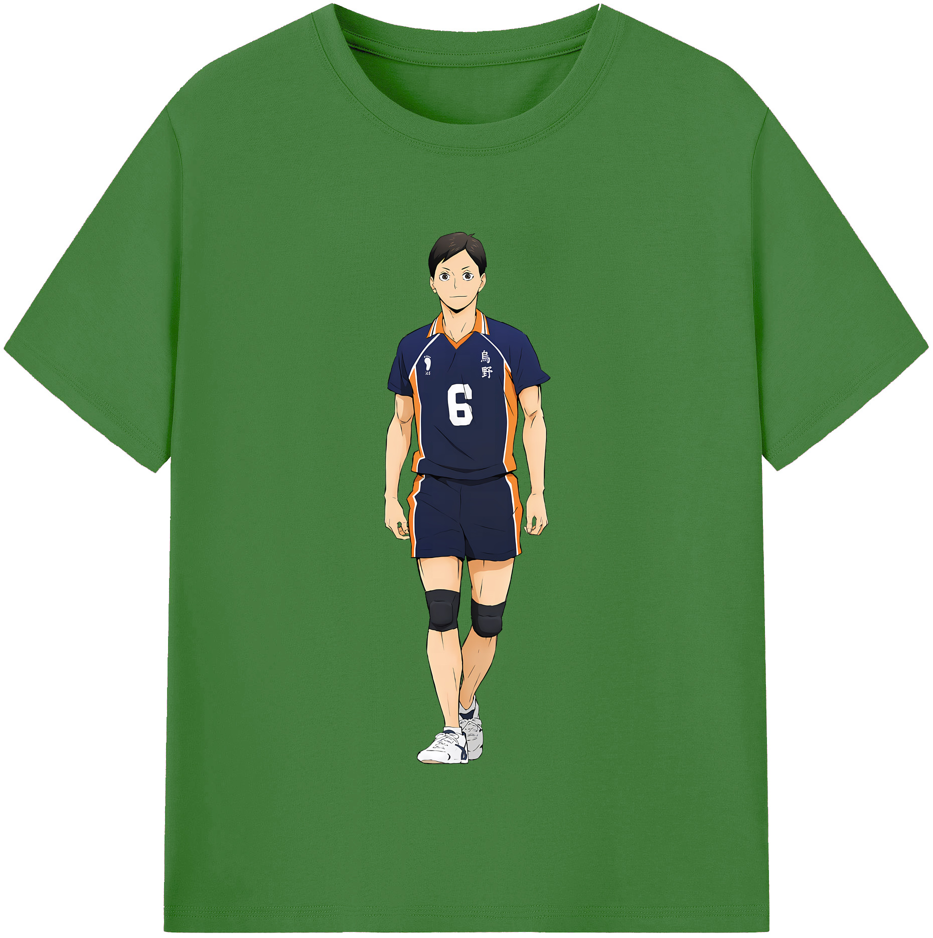（画像用） ハイキュー!! Haikyu!! レディースカジュアルプリントTシャツ（綿100％）